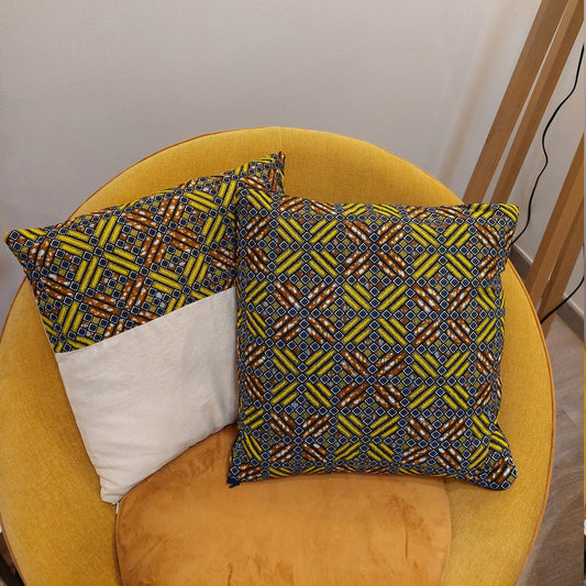 Duo de housse de coussin "Kumba"